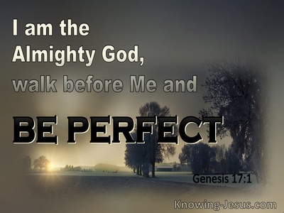 Perfect in Christ - Character and Attributes of God (8)﻿